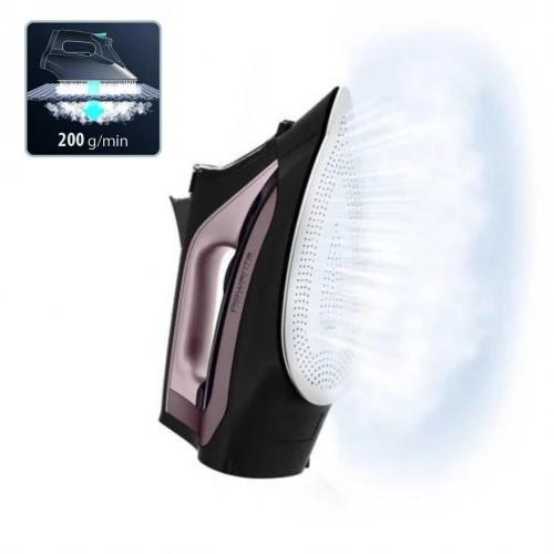 Fer à Repasser à Vapeur Rowenta 2600 W Professionnel avec Repassage Vertical et Soufflage de Vapeur à 200 g/min- DW4345D1