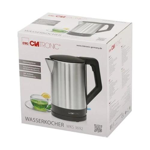 Bouilloire Électrique Clatronic Sans Fil En Inox 1.5L 2200W - غلاية كهربائية