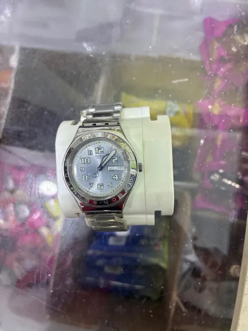 Swatch irony stainless steel homme
