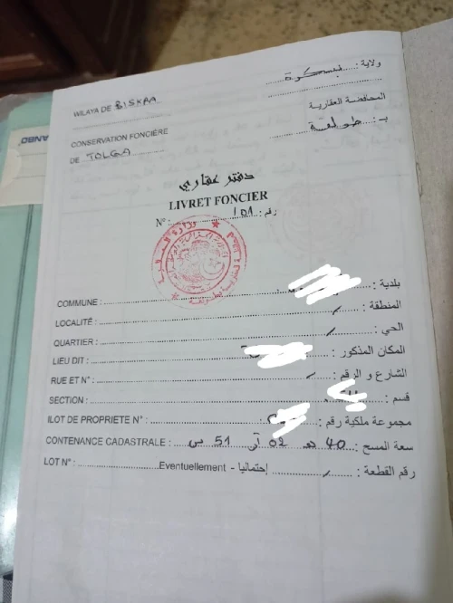 Vente Terrain Agricole Biskra Biskra