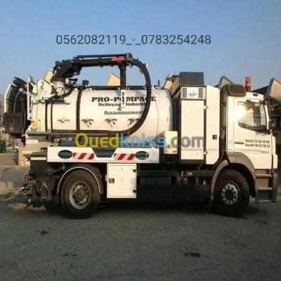 Service debouchage vidange fosse