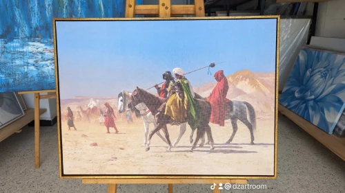 Reproduction de Tableaux peinture orientale et autres 