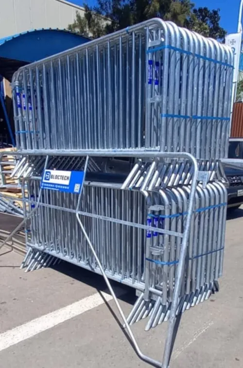 Barrière de sécurité en acier galvanisé