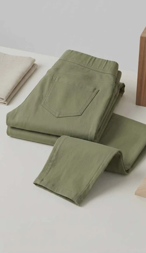 Pantalon casual extensible