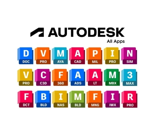 Autodesk 2026 ,Autocad,Revit,3DSmax,Fusion 360,Maya