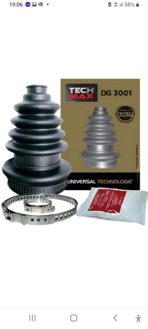 Soufflet de cardan Universel transmission automobile