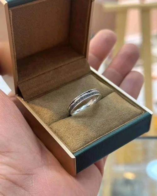 bague de fiançailles homme