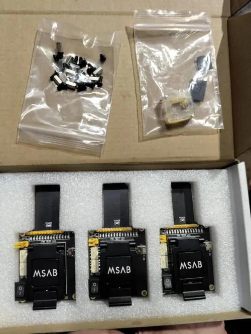 Kit récupération des données smartphone et laptops إسترجاع بيانات الهاتف و الكمبيوتر Kit Adaptateurs Forensique MSAB eMMC/eMCP PLUS – Chip-Off – XRY.