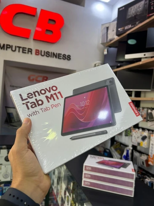Tablette Tactile  Lenovo Tab M11 4GB 128GB 11" iPS Bluetooth® 5.1 Wi-Fi 2.4/5G 4 haut-parleurs avec Dolby Atmos  + Lenovo Tab Pen Tab M11
