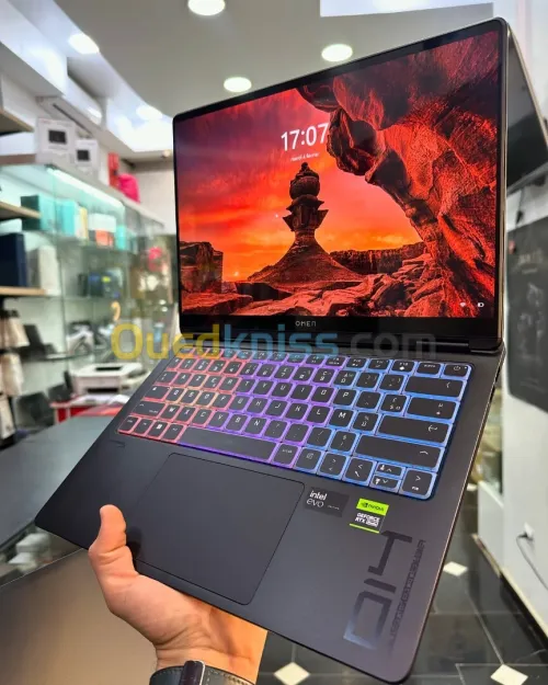 HP OMEN Transcend 14 Intel Core Ultra 9 185H , à 5,10 GHz 32GB 1TB SSD 14 2,8K OLED 120Hz RTX 4060 