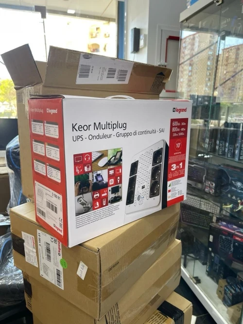 ONDULEUR 600VA / 800VA LEGRAND KEOR MULTIPLUG 600GR 800GR + USB