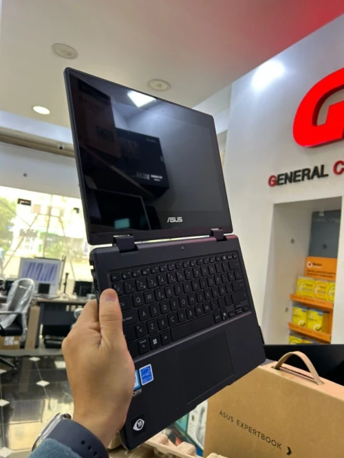 ASUS BR1104FTA Intel N150 6M Cache, jusqu à 3,60 GHz RAM 8GB DISQUE 128GB SSD ECRAN 11.6 HD TACTILE 360 Intel Graphics
