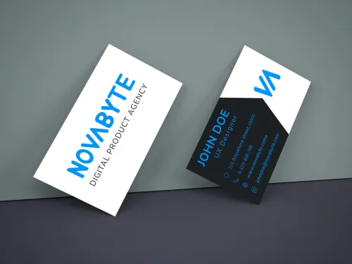 Conception de Cartes de Visite