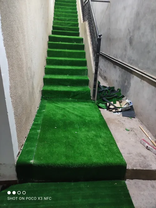 Décoration gerflex moquette gazon artificiel papier peint