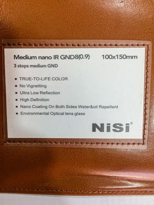 Filtre NiSi GND8 Medium (0.9) 3 Stops 100x150mm