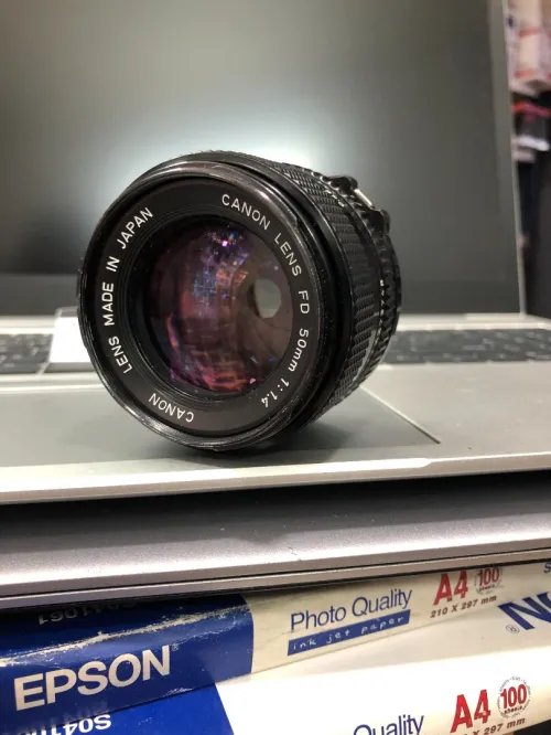 VINTAGE Canon FD /50mmf1.8 /50mmf1.4