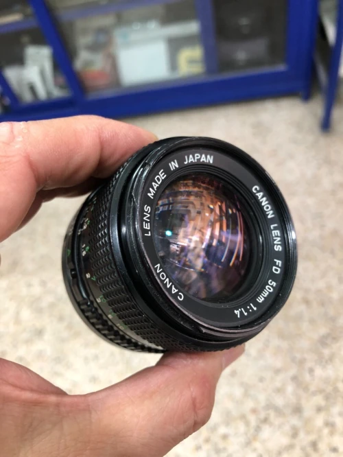 VINTAGE Canon FD /50mmf1.8 /50mmf1.4