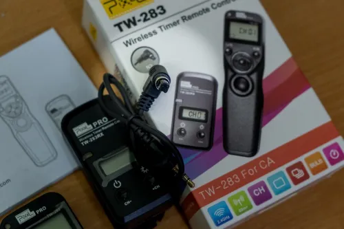 Remote Control PIXEL TW-283 N3 sans Fil Déclencheur Minuteur - Câble pour Canon