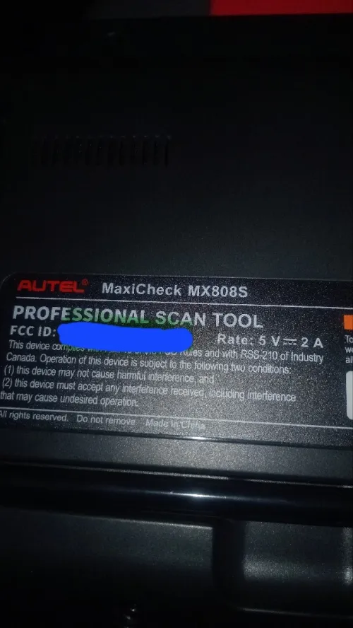Scanner automobile de marque AUTEL