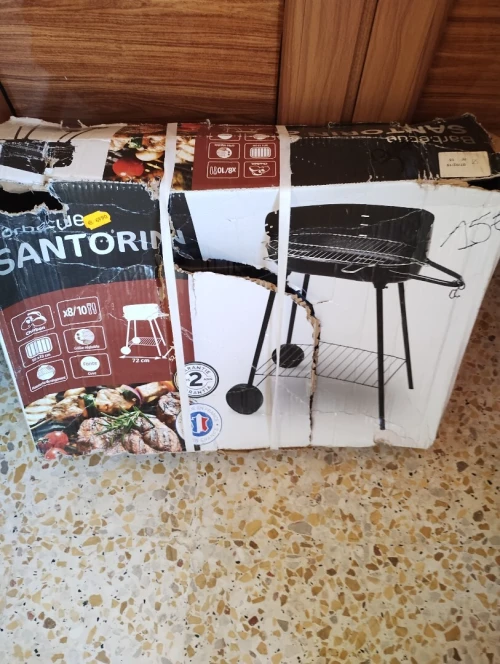 Barbecue avec cuve en fonte 
