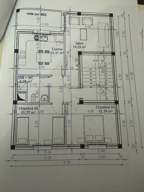 Vente Villa Blida Guerrouaou