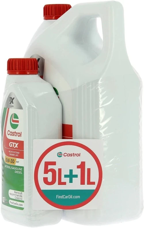 Huile Castrol 5w30 RN17 et Filtre Ess/Hybride/GO