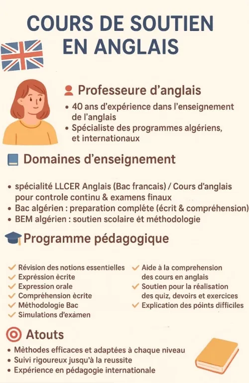 Cours D'anglais