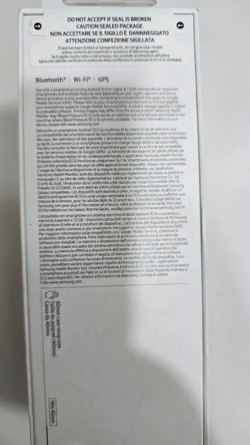 Galaxy watch6 40mm