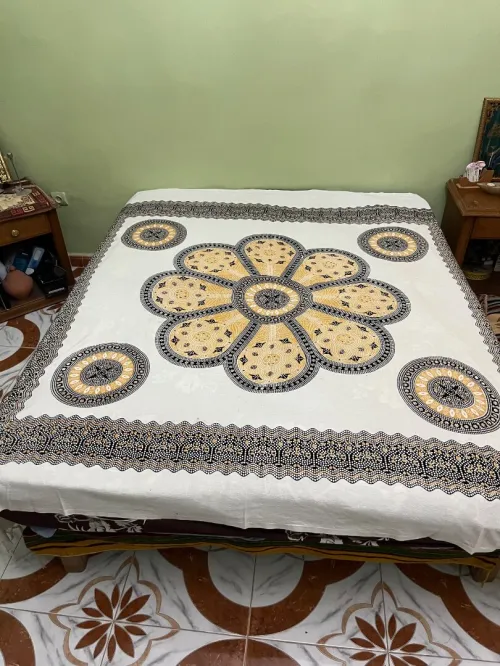 Jeté de lit 100% Cotton Made in India