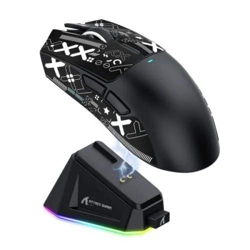 SOURIS ATTACK SHARK X11 BLACK WIRELESS