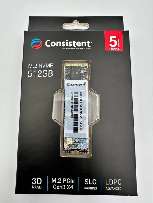 NVME SSD 512GB CONSISTENT