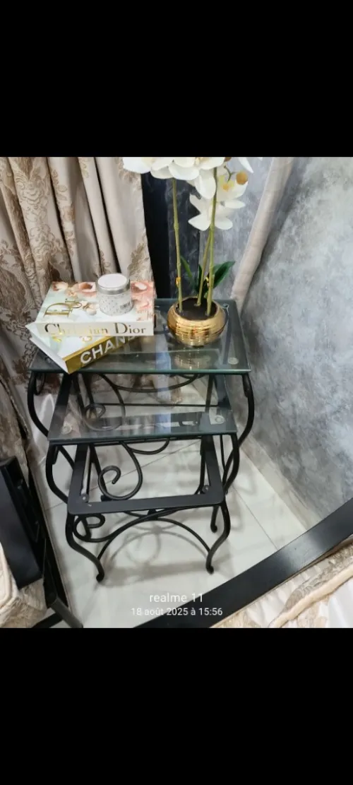Salon en fer forgé