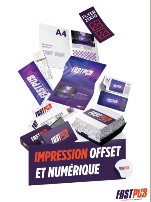 Impression offset et numérique 