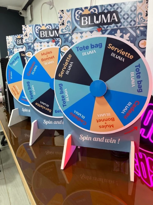 Roue de la fortune personnalisée