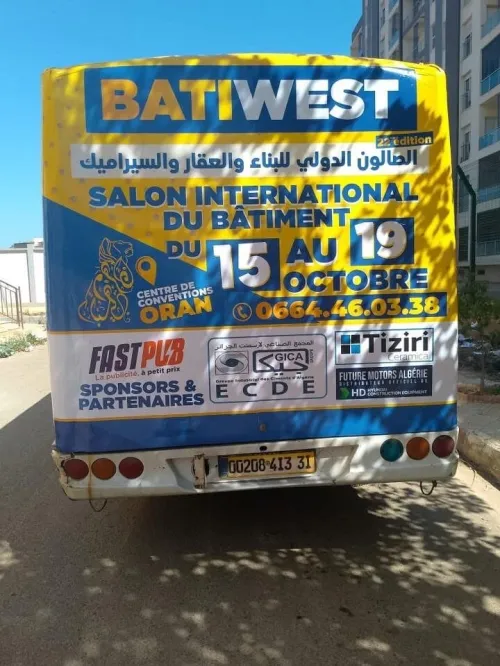 Publicité sur bus