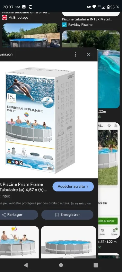 PISCINE INTEX 