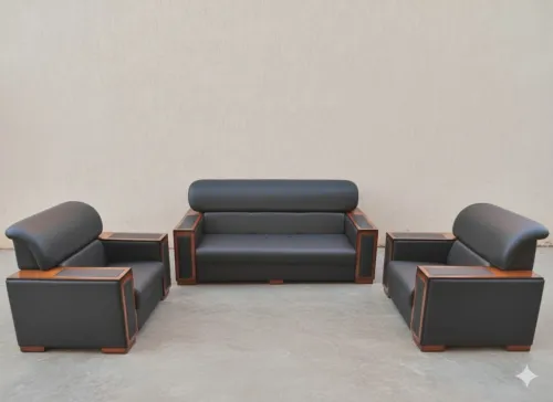 Ensemble fauteuil 1+1+3 de luxe pour votre bureau