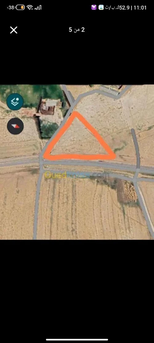 Vente Terrain Tébessa Boulhaf dir