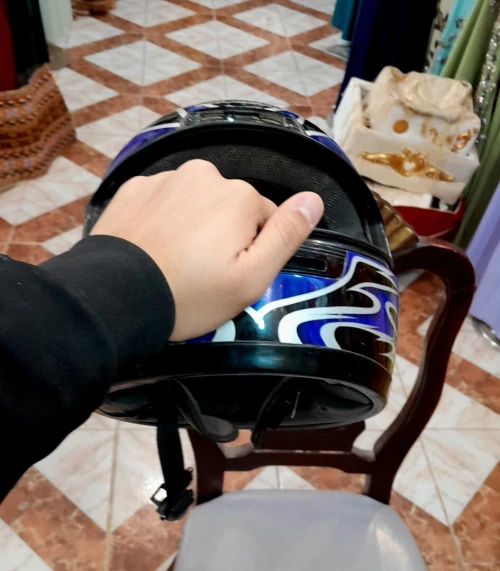 Casque de moto 