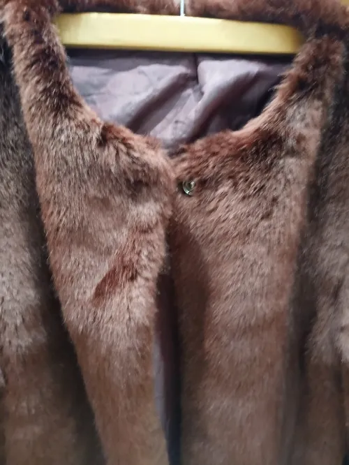 Veste en fourrure 
