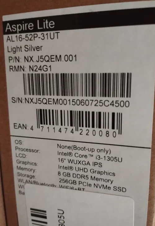 Acer Aspire lite