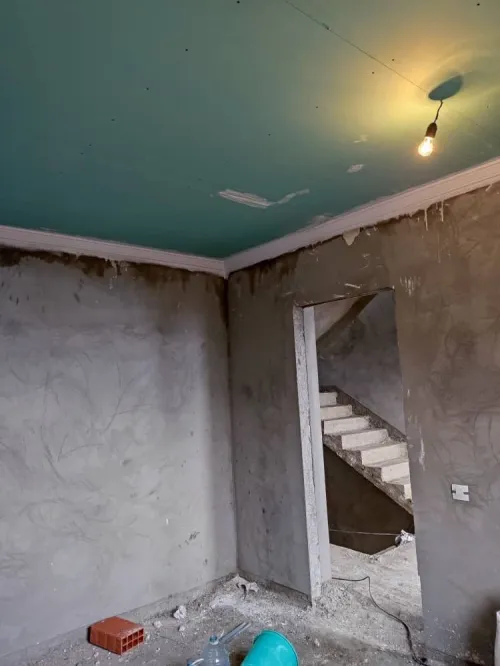 Placo plâtre et peinture décorative