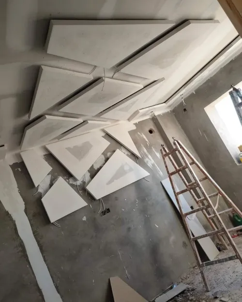 Placo plâtre et peinture décorative