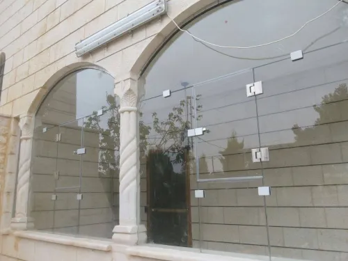 Vitrine en verre 