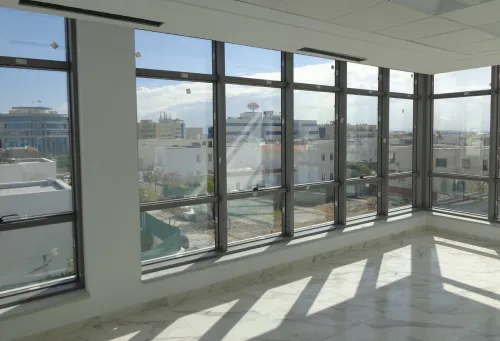Façade en verre
