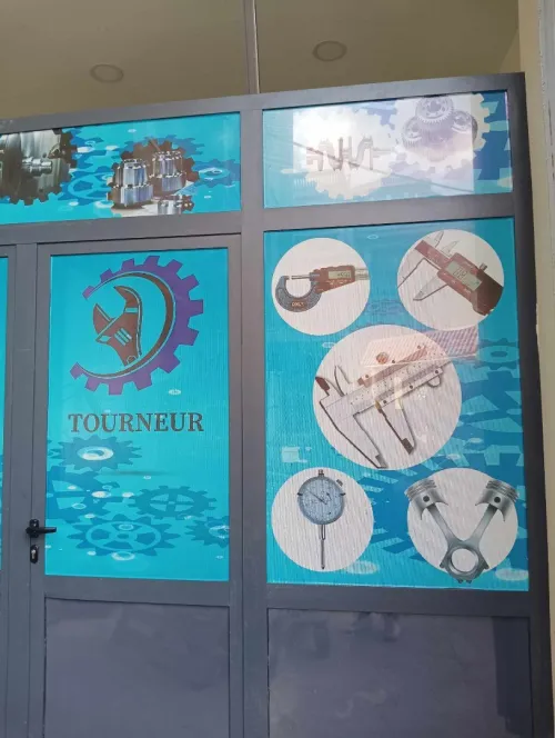 Habillage vitrine 