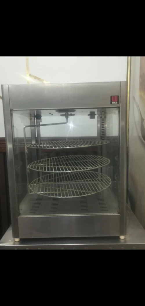 Meuble de caisse et garde chaud pizza