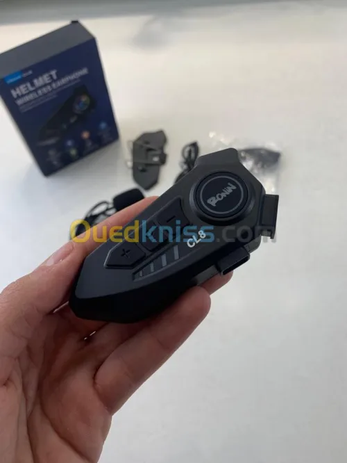 Microphone Casque Moto Sans Fil - ميكروفون بلوتوث لسائقي الدراجات النارية