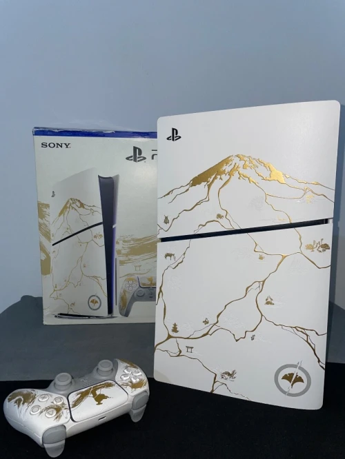 Console PS5 Standard Édition limitée Ghost of Yōtei Gold plus Cd Fc26
