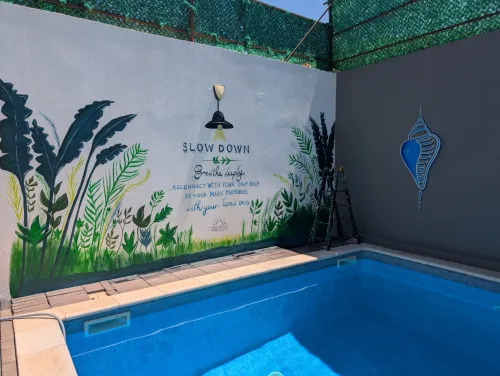 الرسم على الجدران dessin sur le mur